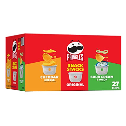 CAJA PAPAS PRINGLES X 27