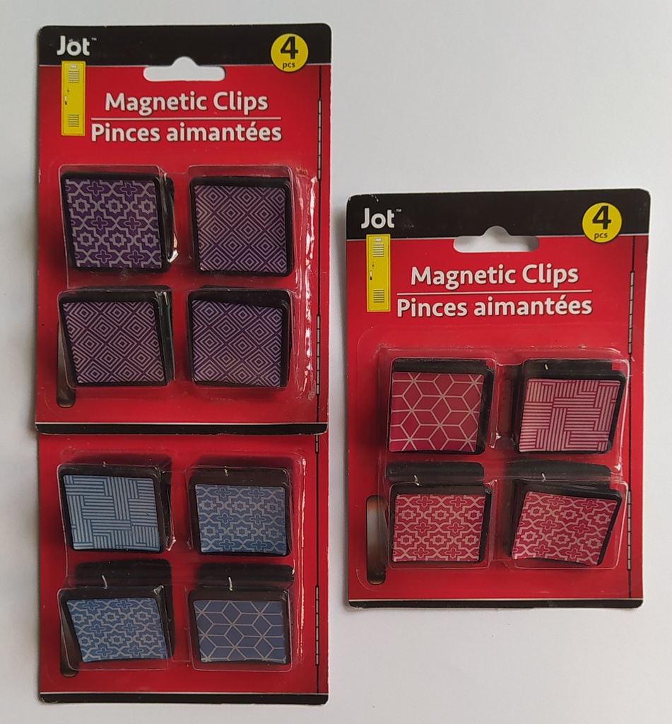 CLIPS MAGNETICOS X 4