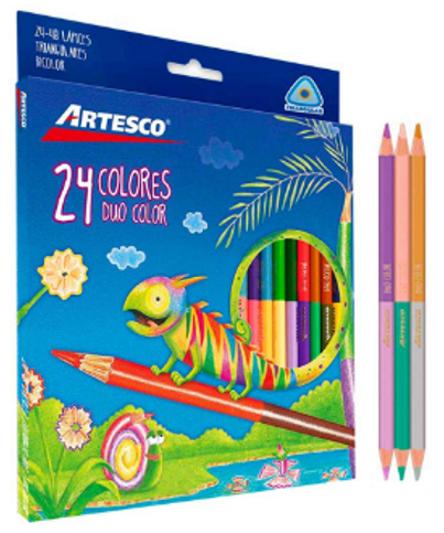 COLORES DUO X 24 ARTESCO