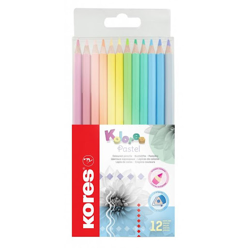 COLORES X 12 PASTELES KORES