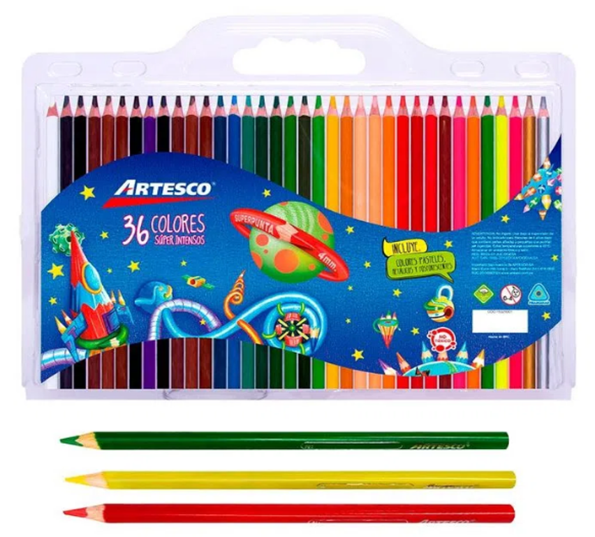 COLORES X 36 ARTESCO