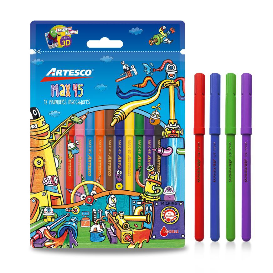 MARCADORES X 12 ARTESCO