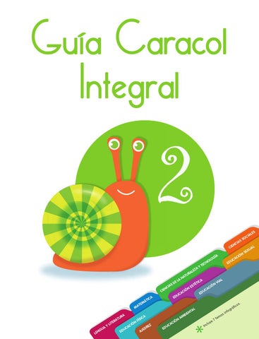 GUIA CARACOL INTEGRAL 2. SANTILLANA