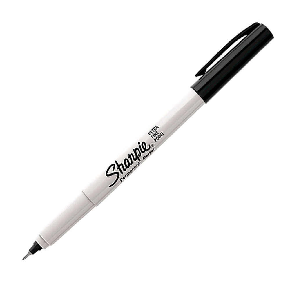 MARCADOR PERMANENTE NEGRO PUNTA EXTRA FINA SHARPIE