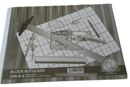 [AR01-000030] BLOCK DIN A4 BOND ROTULADO