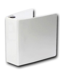 [MO32-000030] CARPETA 3 AROS 2.5&quot; BLANCA