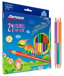 [CR15-000007] COLORES DUO X 24 ARTESCO