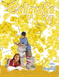 CALIGRAFIA FLOR DE ARAGUANEY 6. SANTILLANA