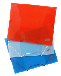 CARPETA PLASTICA CON LIGA